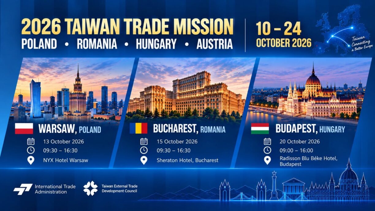 Tajwańska Misja Handlowa w Warszawie. Nawiąż kontakty z partnerami z Tajwanu