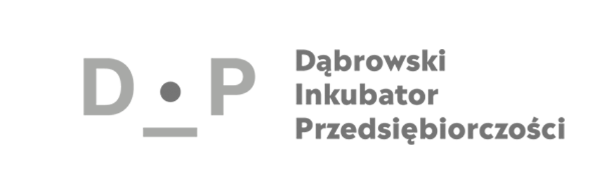 Logo Dąbrowski Inkubator Przedsiębiorczości mono