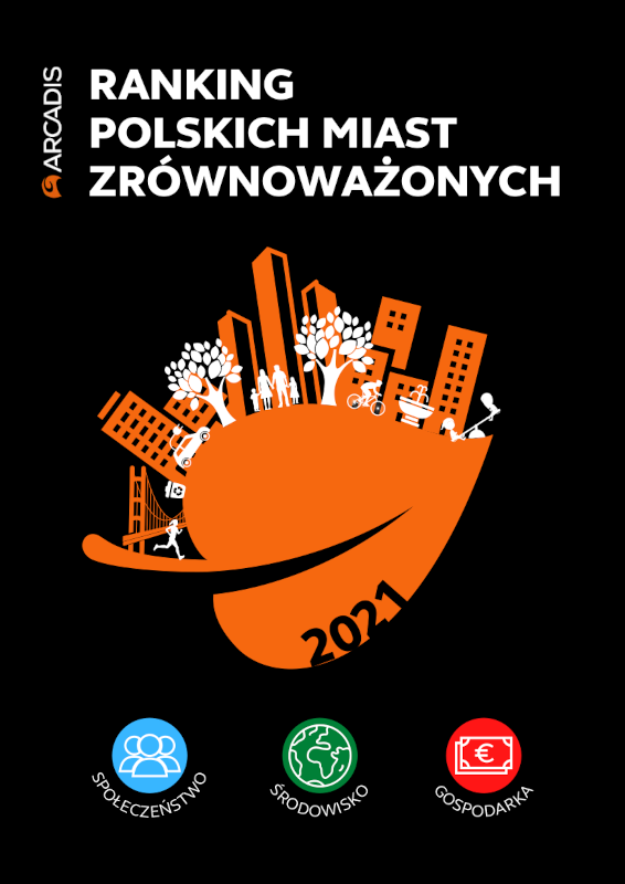 Okładka publikacji Ranking Polskich Miast Zrównoważonych
